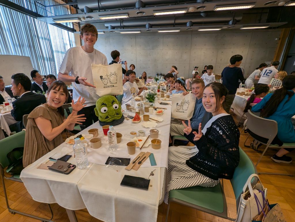送別会の様子