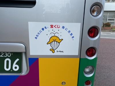 宝くじ表示後ろ