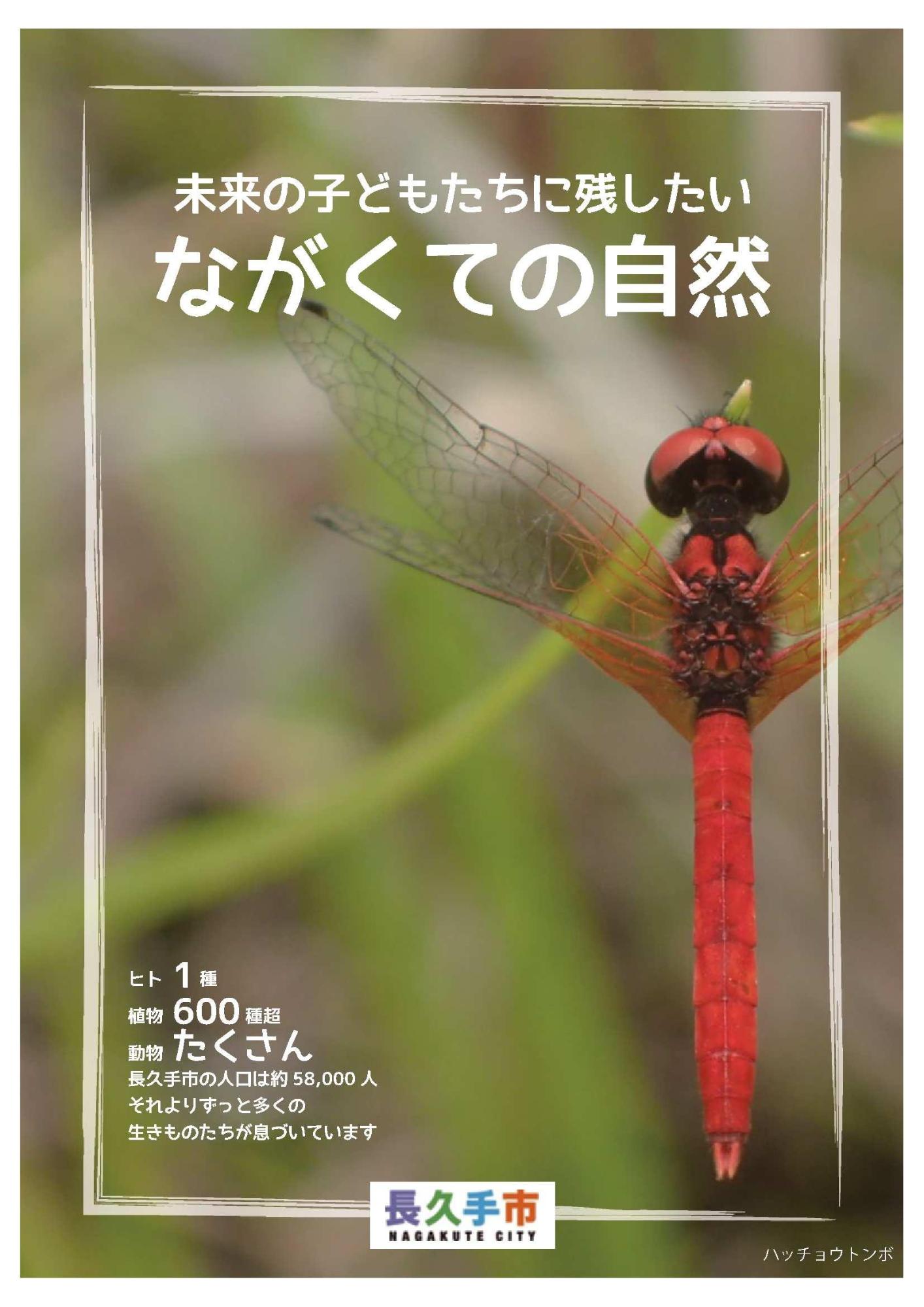 未来の子どもたちに渡したい ながくての自然の表紙