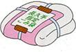 ふとんのイラスト