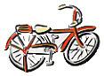 自転車のイラスト