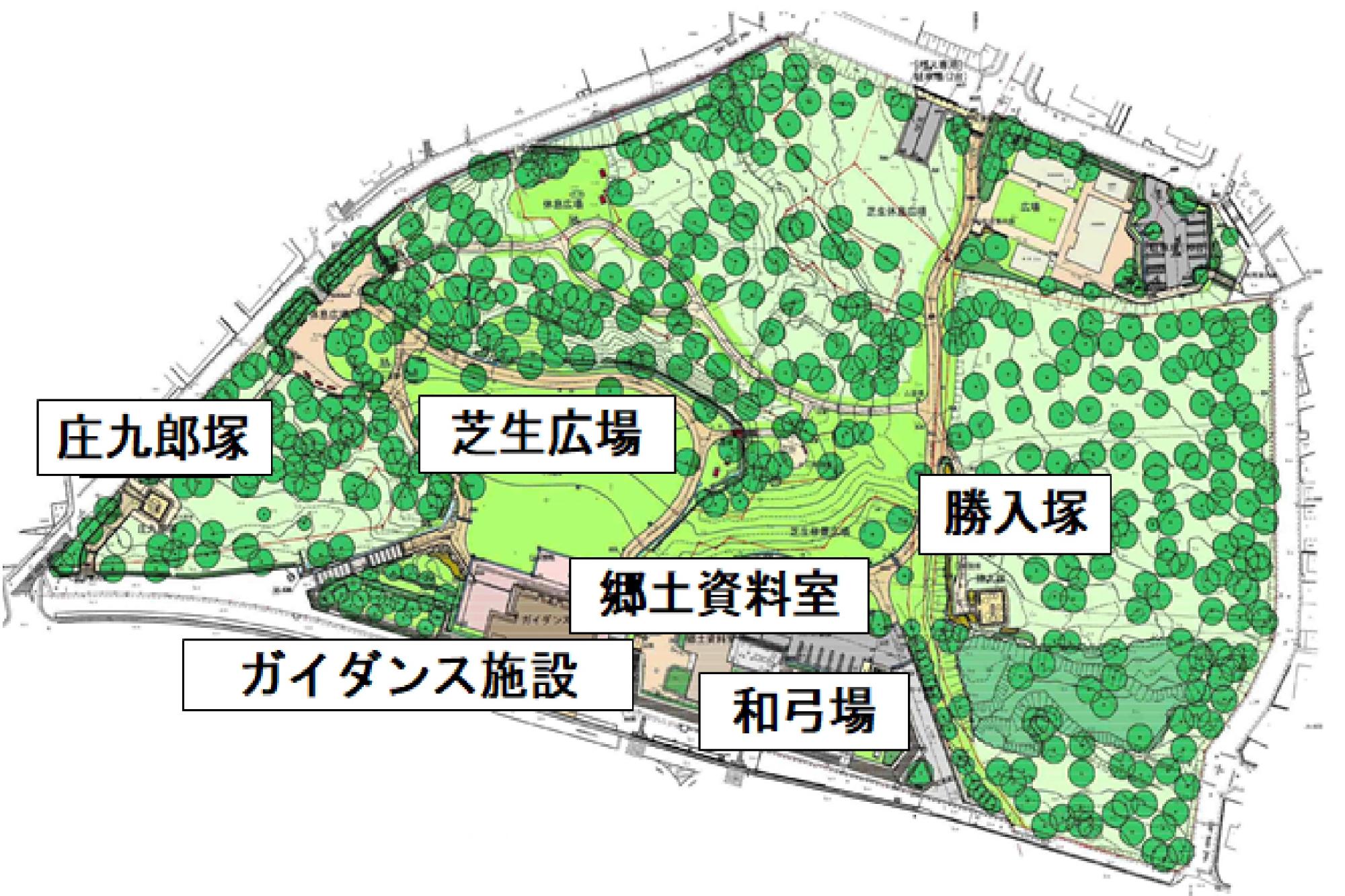 古戦場再整備図面