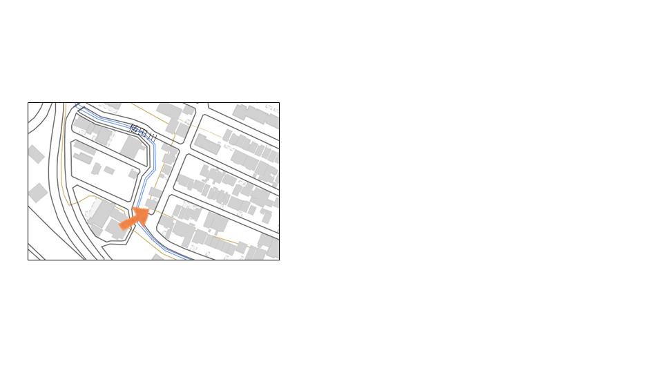 西部井堀位置図