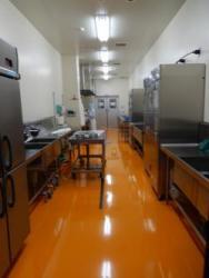 アレルギー室内(調理場)の様子の写真