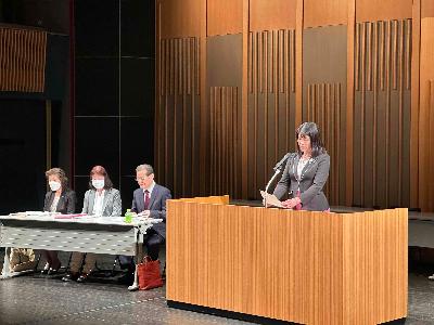 民生委員児童委員協議会総会に出席しました。