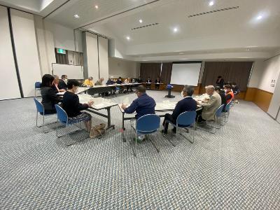交通安全推進協議会役員会及び防犯協会役員会を行いました。