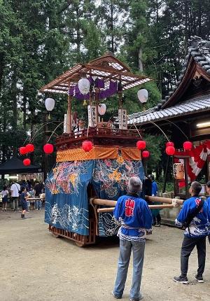 天王祭りに参加しました