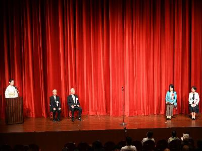 市民芸能フェスタに出席しました。