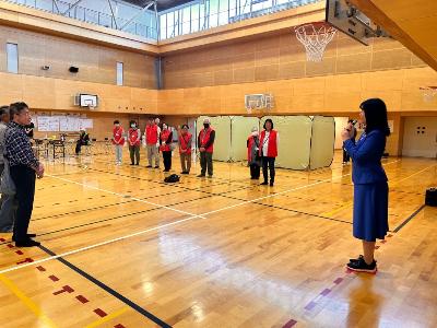 市内一斉防災訓練を行いました。