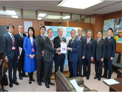 瀬戸大府東海線整備促進同盟会による国土交通省などへの要望に同行しました。