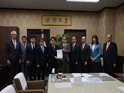 普通交付税不交付団体における財源充実に関する要望を実施しました