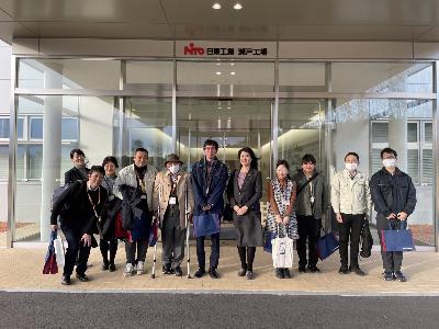 日東工業株式会社様の工場見学に行きました。