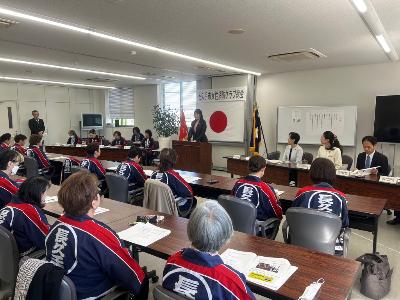 女性消防クラブ総会に出席しました