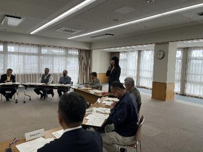 交通安全推進協議会役員会および防犯協会役員会に出席しました。
