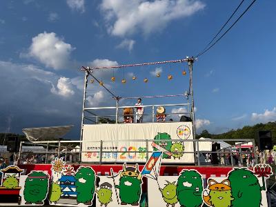 「サマモリ」盆踊りに参加しました。
