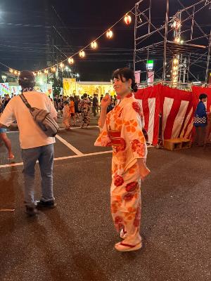 いっちーふるさとサマーナイトに出席しました。
