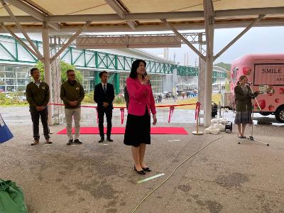 商工会まつりに出席しました。