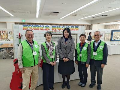 シニアクラブ連合会主催の趣味の作品展に参加しました。