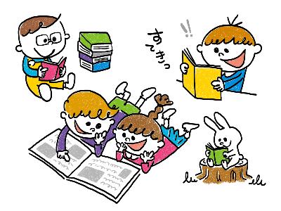 reading children