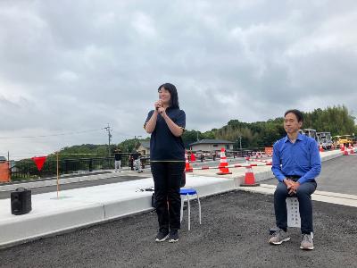 瀬戸大府東海線どうろふれあいイベントに出席しました。