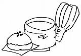 お茶菓子と湯呑、茶筅のイラスト