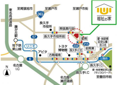 福祉の家 案内図