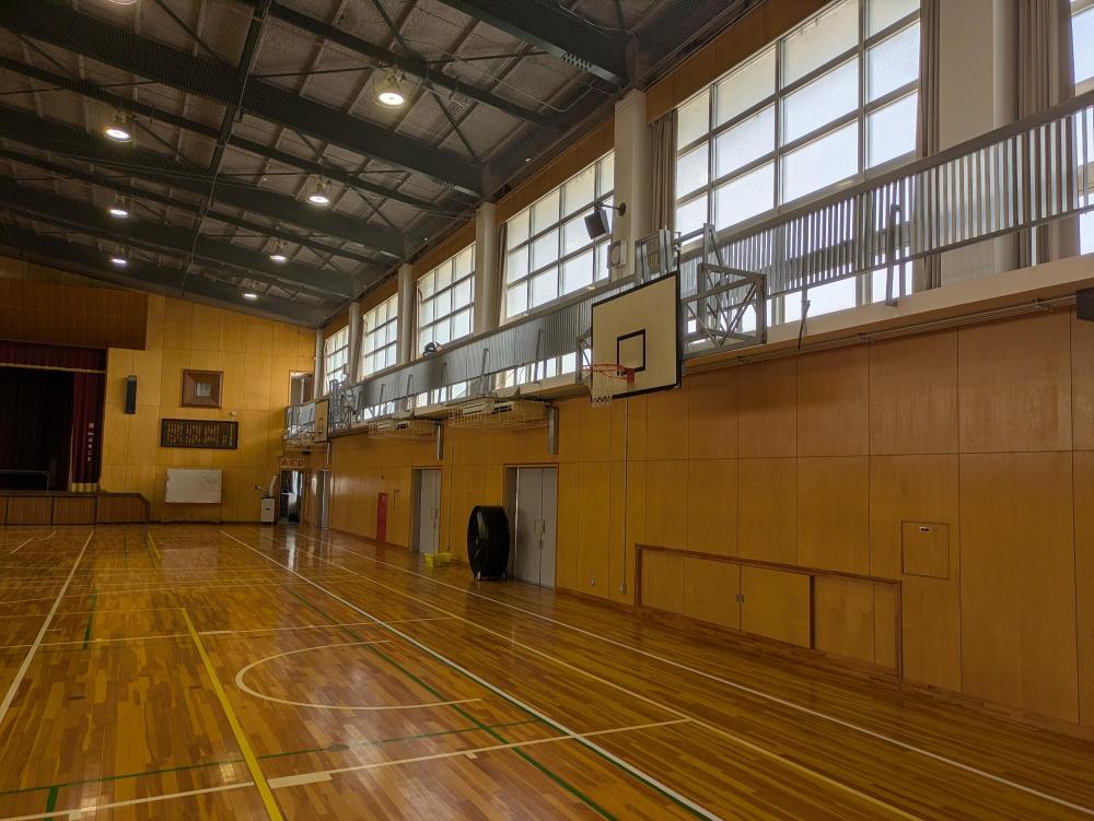 長久手中学校体育館（拡大）