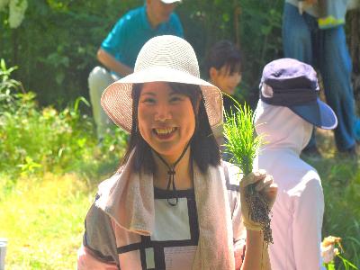「親子で田植え！！」イベントに参加しました