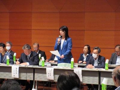 尾張部都市教育長会議に出席しました。