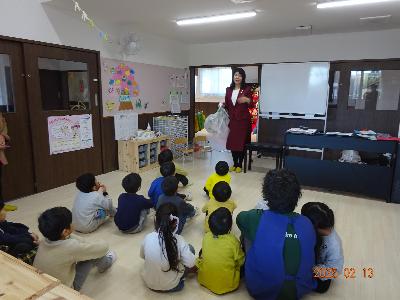 てとろ北保育園を訪問しました