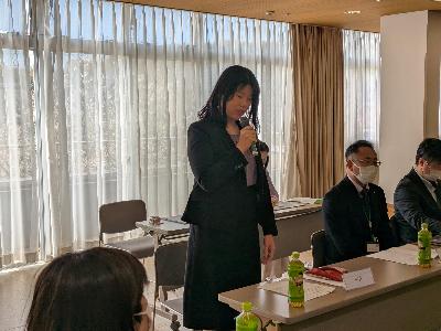 希望の会意見交換会に出席しました。