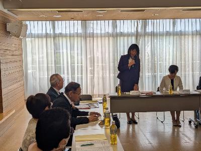 身体障害者福祉協会役員総会を開催しました。