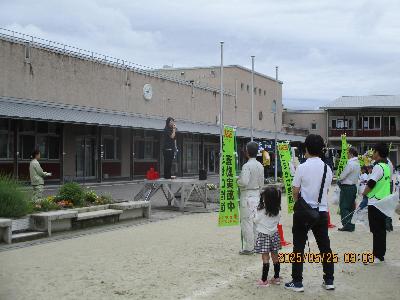 ごみゼロ運動に参加しました。