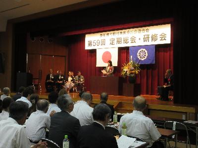 愛知県市町村教育委員会連合会定期総会を開催いたしました。