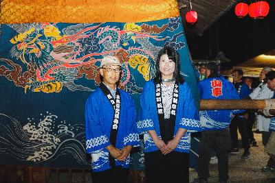 前熊の天王祭りに参加しました