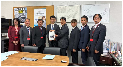 瀬戸大府東海線に関する要望活動を行いました。