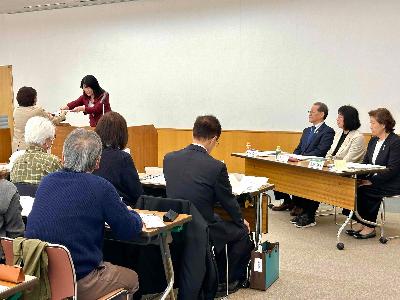 民生委員児童委員協議会定例会・全体会議を開催しました。