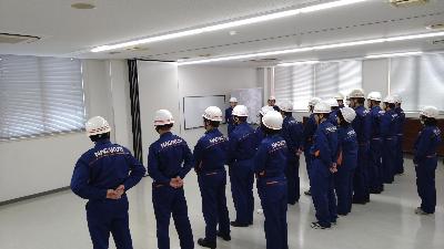 災害対策本部員訓練を行いました。