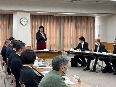 防災会議を開催しました。