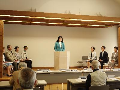 シニアクラブ連合会役員総会に出席しました