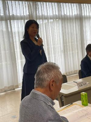 遺族会役員総会に出席しました。